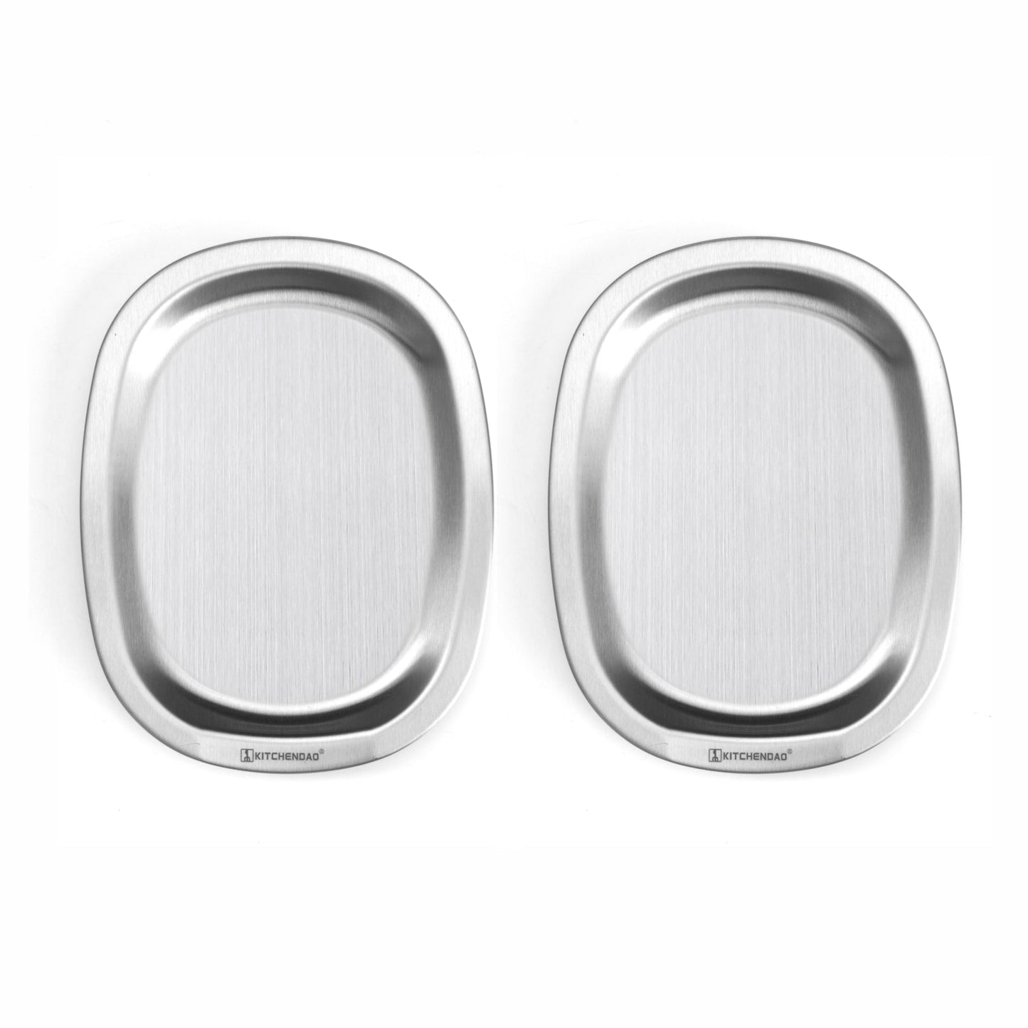 Stainless Steel Spoon Rest With Silicone Anti-slip Pad For Kitchen