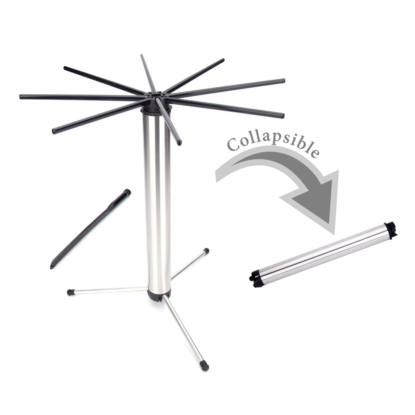 Collapsible Pasta Drying Rack For Easy Storage Pasta Rack