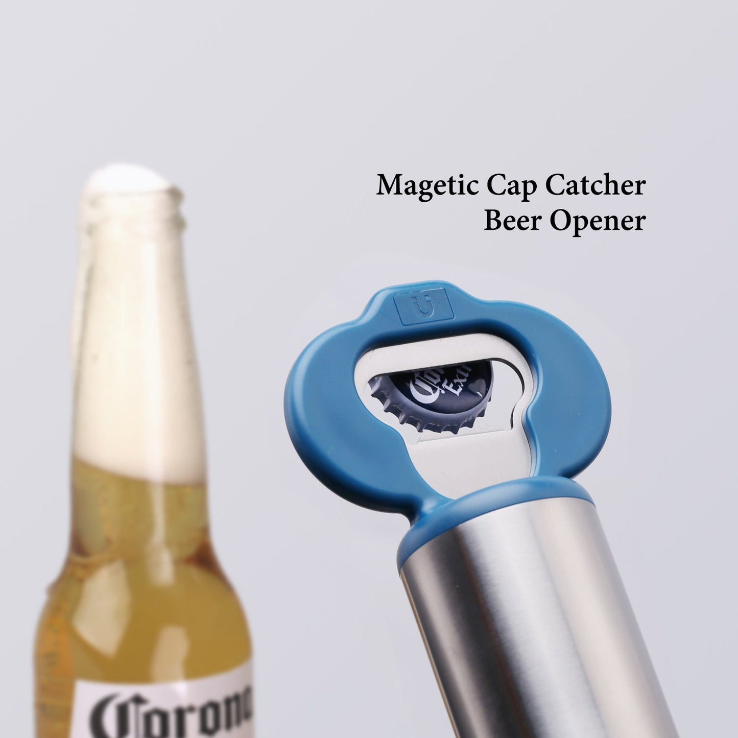 3 In 1 Wine Corkscrew Opener Beer Bottle Opener With Magnetic Cap Catcher