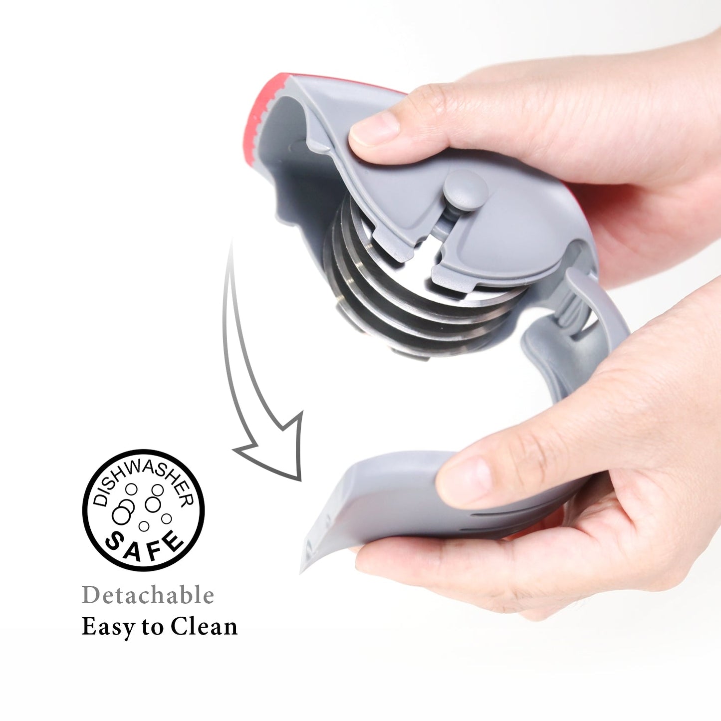 Detachable Herb Mincer Roller Cutter S/S Blade Leaf Stripper