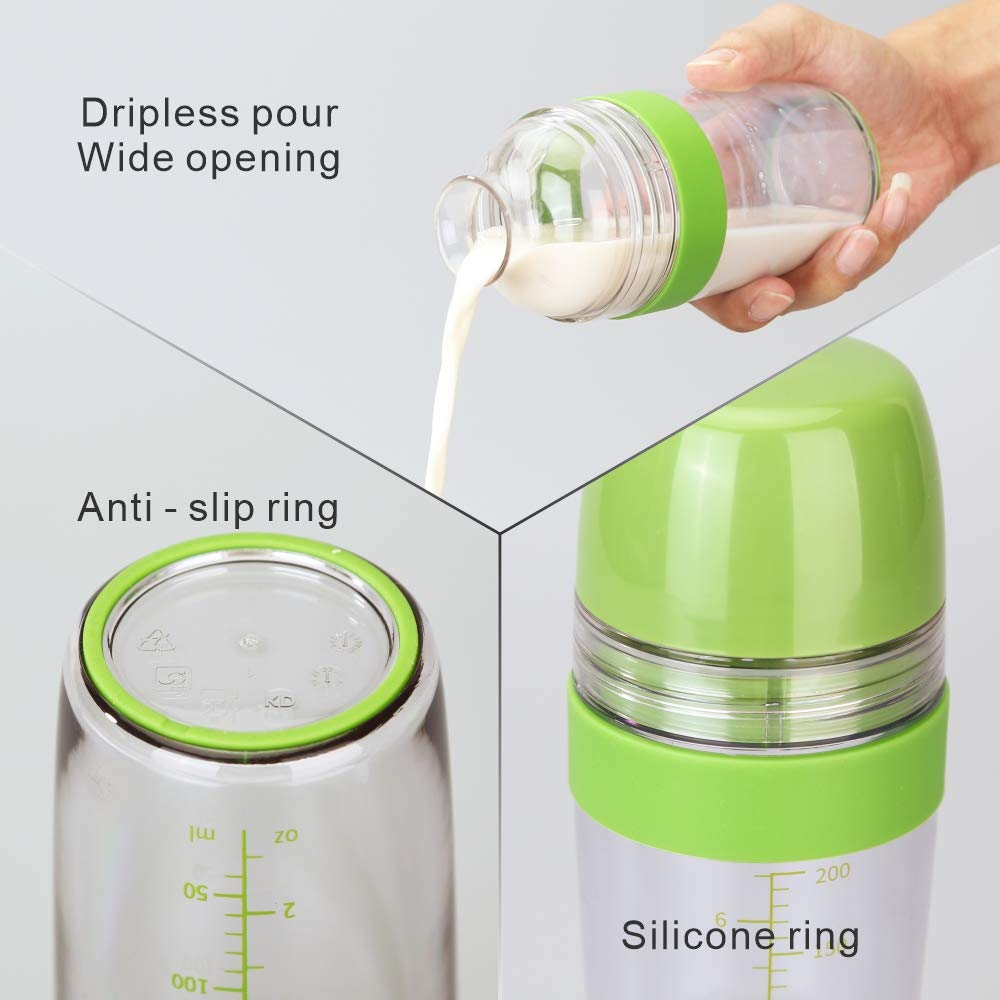 2 in 1 Salad Dressing Shaker With Citrus Juicer Salad Tool 350ML