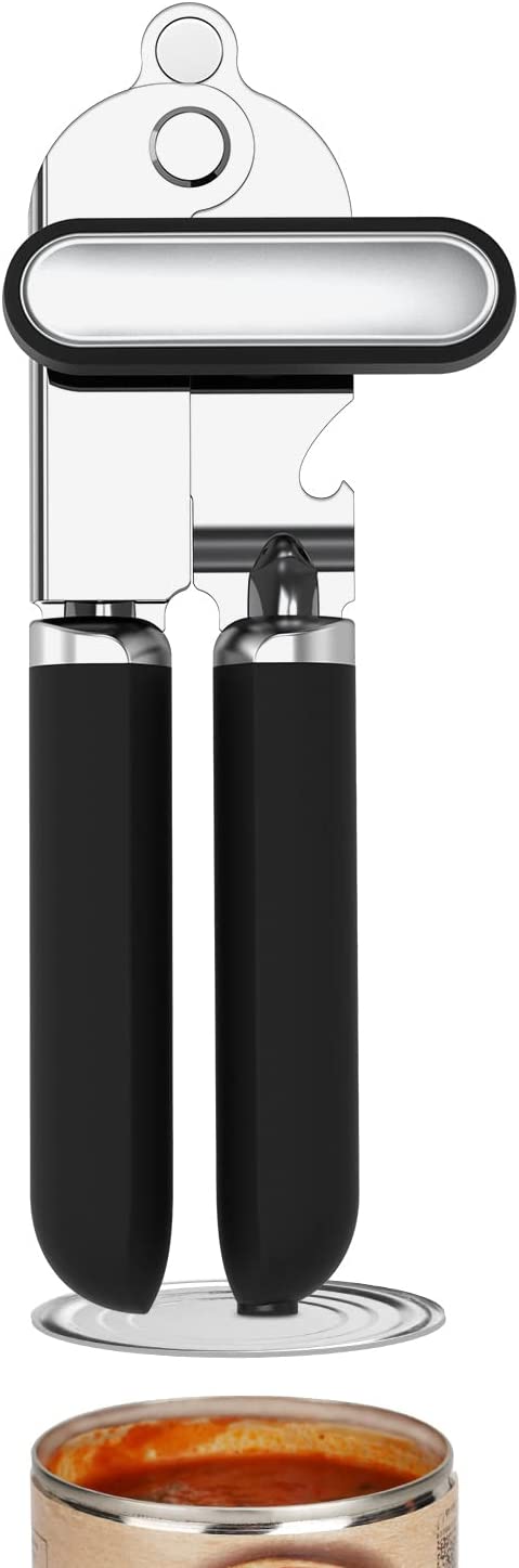 KITCHENDAO Can Opener Manual, 2nd Generation Blade, Handheld Can Opener with Magnet