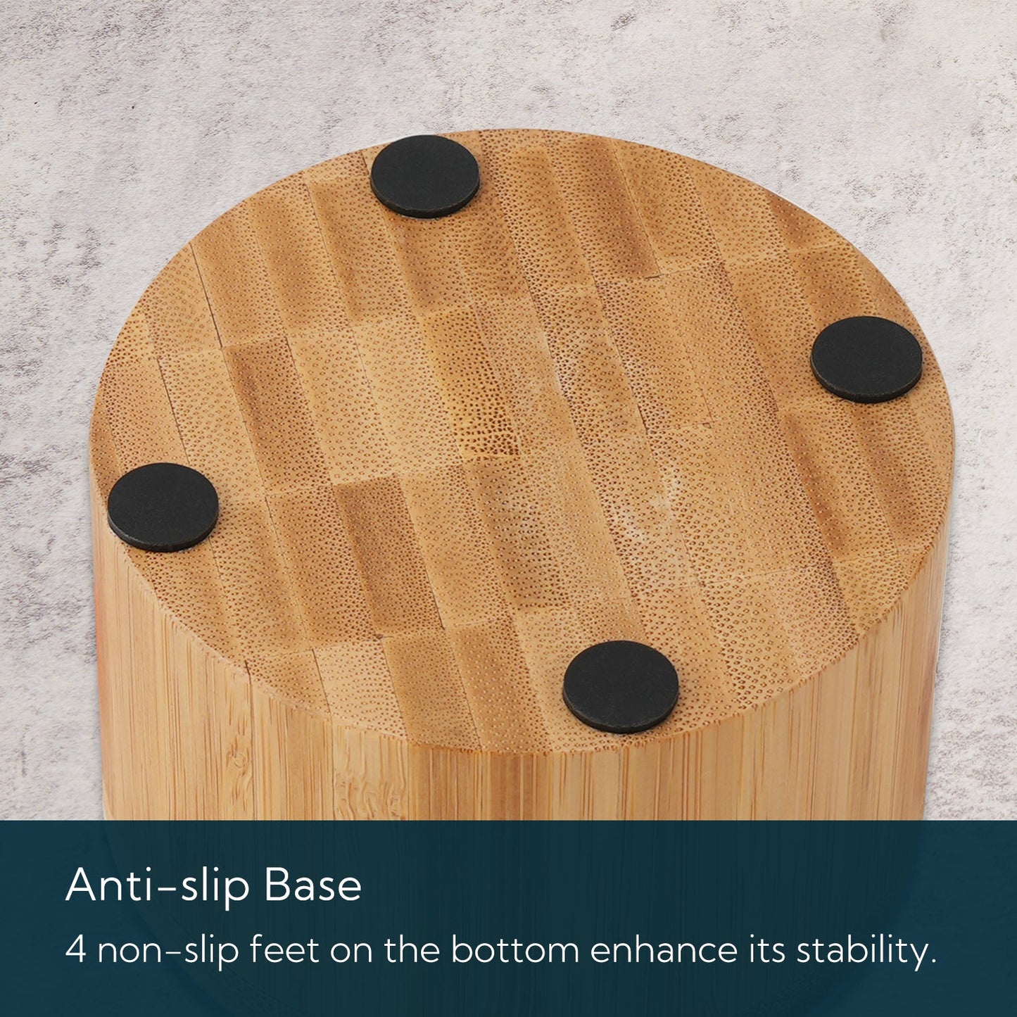 KITCHENDAO Bamboo Salt and Pepper Bowl Box Cellar, Built-in Spoon, Two Compartments Spice Seasoning Container,Sea Salt Cellar Holder,Magnetic Swivel Lid,Dual 5oz Capacity