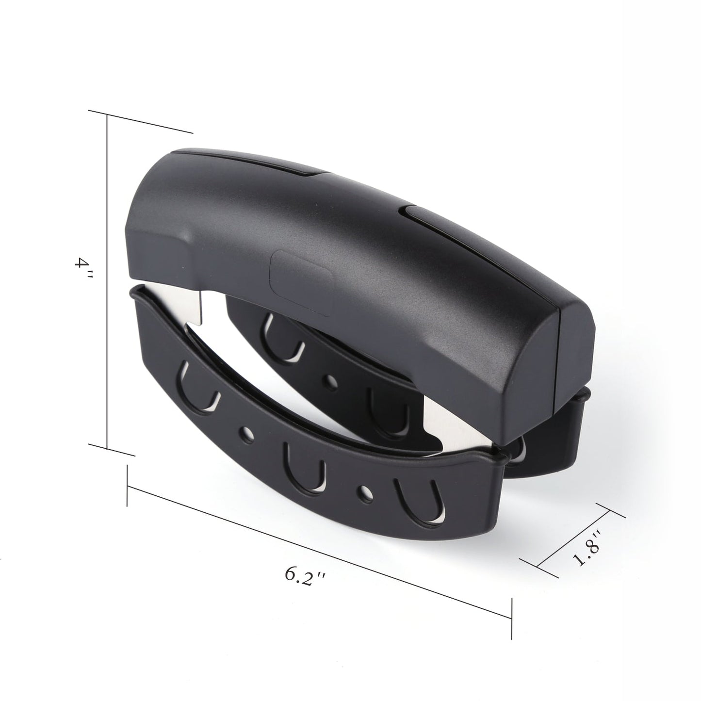 Super Sharp Mezzaluna Salad Chopper Double Blade Mincing Knives